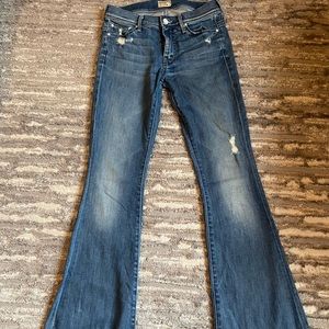 MOTHER Jeans - The Runaway in Graffiti Girl